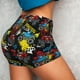 thumbnail image 4 of Fotbe Monster Car Shorts Sin Costuras – Shorts Deportivos de Cintura Alta para Mujer, Elásticos para Gimnasio, Yoga, Running o Ciclismo-Medium, 4 of 8