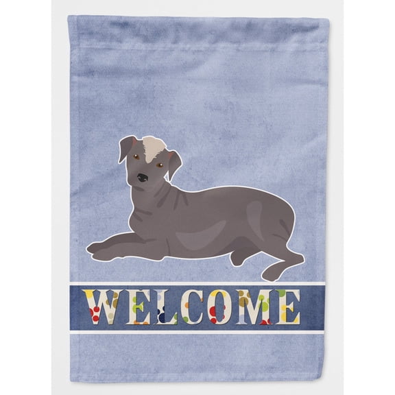 Carolines Treasures CK3691CHF Ecuadorian Hairless Dog Welcome Flag Canvas House Size  Large multicolor