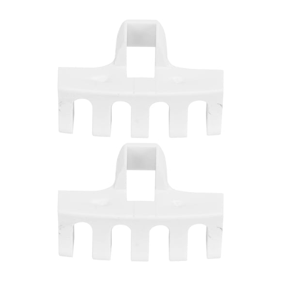 Badminton Racquet Load Spreader, High Pound Protector 2Pcs Plastic Stringing Racquet Load Spreader for Stringing Machine Tool Red,Pink,Blue,Black,White