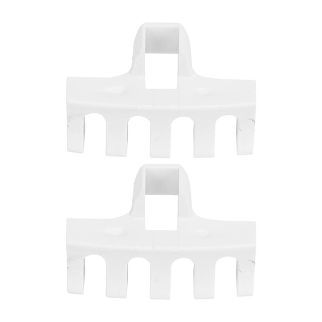 Badminton Racquet Load Spreader, High Pound Protector 2Pcs Plastic Stringing Racquet Load Spreader for Stringing Machine Tool Red,Pink,Blue,Black,White