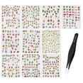thumbnail image 5 of Christmas Self-Adhesive Decals Frcolor 12 Sheets for Festive Nails, 5 of 5