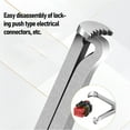 thumbnail image 4 of Electrical Disconnect Pliers for Cars, 3 Pcs Efficient Plier Multifunctional Ergonomic Comfortable Grip Electrical Connector Separator Tool, 4 of 7