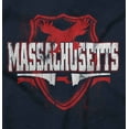 thumbnail image 2 of Massachusetts Eagle Shield Emblem MA Men's Graphic T Shirt Tees Brisco Brands M, 2 of 4