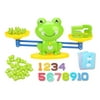 CALIDAKA Early Educational Frog Shaped Home Learning Tool Preschool Toy Balance Math Game