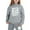 Grey, variant on Toddler Girls Outfit Sets Kids Girl Boy Long Sleeve Letter Printed Lightweight Hoodie Sweatshirts And Long Pants Set Outfit,2-Piece,Size 2-13Y