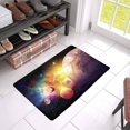 thumbnail image 3 of MKHERT Cool Planets in Space Galaxy Doormat Rug Home Decor Floor Mat Bath Mat 23.6x15.7 inch, 3 of 3