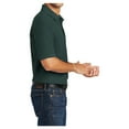 thumbnail image 3 of Mafoose Mens Short Sleeve Core Blend Male Pique Polo Shirt Dark Green 4XL, 3 of 6