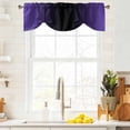 thumbnail image 3 of Tie Up Valance Curtain for Kitchen, Rod Pocket Short Curtains Adjustable Tie-Up Shade Valances, Window Treatment for Bathroom Living Room Bedroom, 3 of 9