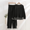 Black, variant on TQWQT Women's 2 Piece Outfits Long Sleeve Knit Sweater Top Wide Leg Pants Lounge Sets Tracksuits Beige M