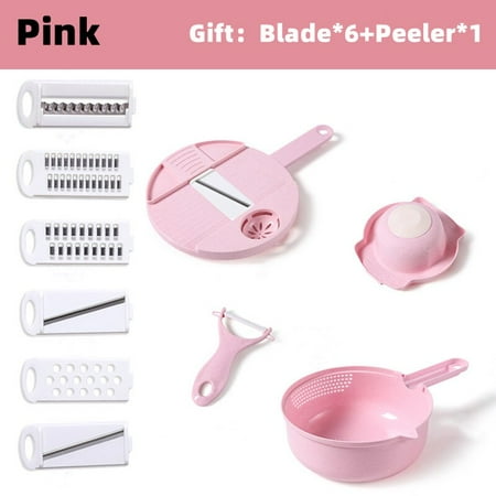 

12 In 1 Multi-Function Vegetable Chopper Carrots Potatoes Manually Cut Shred Slicer Radish Grater Kitchen Vegetable Tools