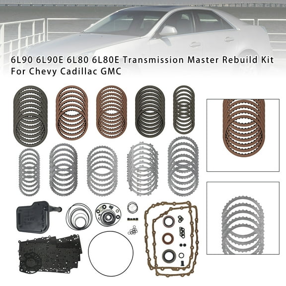 6L90 6L90E 6L80 6L80E Transmission Master Rebuild Kit For Chevy Cadillac GMC