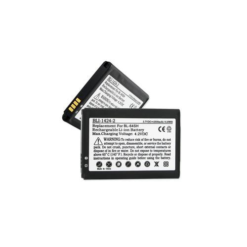 Bli 1424 2 Li Ion Battery Rechargable Ultra High Capacity Li Ion 3 8v 2500 Mah Replacement For Lg Bl 64sh Battery Walmart Com Walmart Com