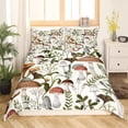 thumbnail image 2 of Juego de ropa de cama Feelyou Mushrooms Moth para niños, tamaño completo, 2 of 5