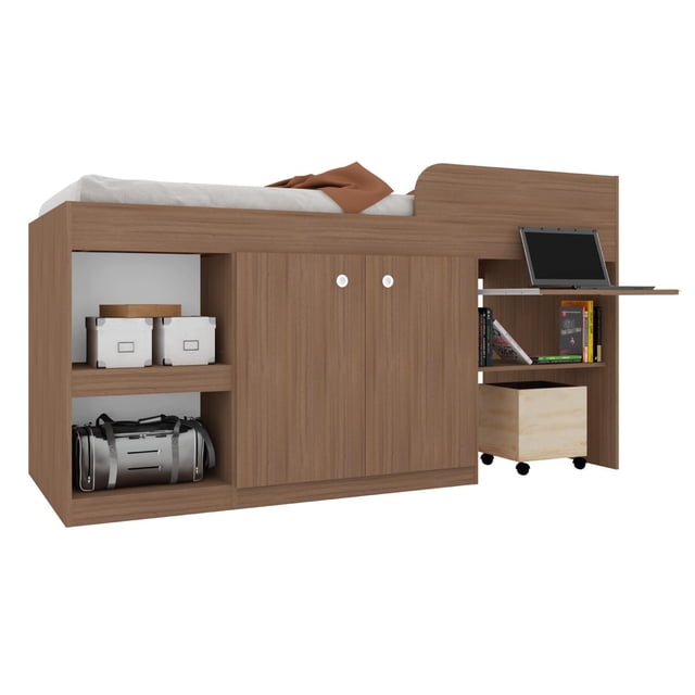 Cama Individual Escritorio Cajones Litera Base KingsHouse cafe Individual