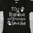 thumbnail image 4 of Inktastic Grandma Grandpa Love Me Girls Boys or Girls Baby Bodysuit, 4 of 5