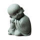 thumbnail image 4 of Figura de monje, estatua de Buda creativa sentada, hecha a mano para accesorios de decoración. Meditación, 4 of 9