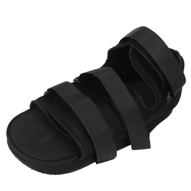Post Op Recovery Shoe for Men and Women Comfortable, Effective, Large Size, Breathable, Pain Reduction, Extended Straps, Dual Side Closure