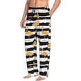 thumbnail image 2 of Daiia Gold Flamingo Men's Sleep Pant with Pockets and Drawstring,Pajama Pants-XX-Large, 2 of 9