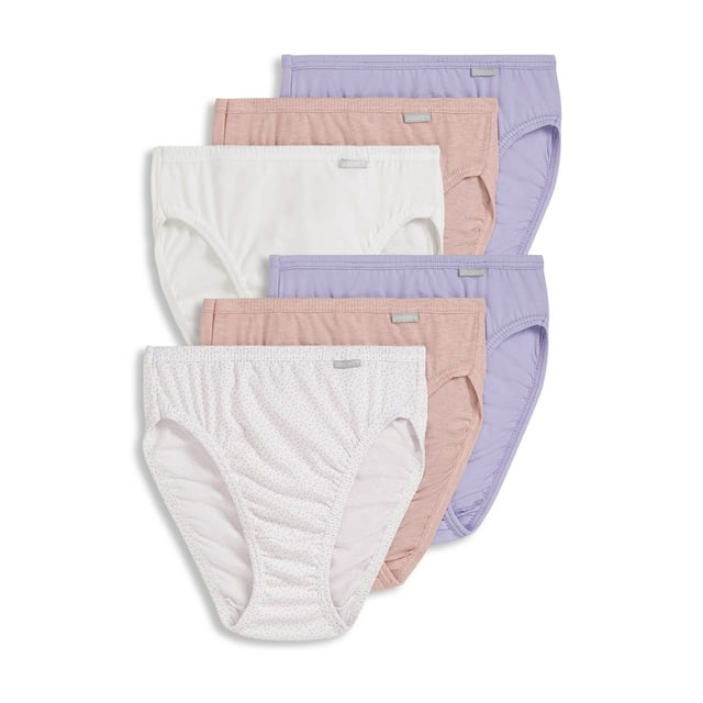 Jockey Femmes Grande Taille Elance Coupe Française - Lot de 6
