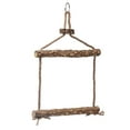 thumbnail image 1 of Parque infantil de madera natural para mascotas, columpio para pájaros, loro, Yuyangstore columpio de pájaro, 1 of 7