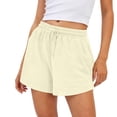 thumbnail image 5 of Womens Sweat Shorts Summer Casual Loose Athletic Workout Drawstring Comfy Running Shorts Beach Vacation Clothes, XL, 5 of 5
