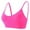 New1/Hot Pink, variant on Otvok Underwear for Women Comfortable Base Camisole Beautifu Adjustable Plus Size Bra