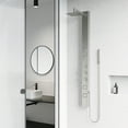 thumbnail image 6 of VIGO Sutton 58 in. H x 4 in. W 4-Jet Shower Panel System with Adjustable Square Head and Hand Shower Wand in Stainless Steel, 6 of 12