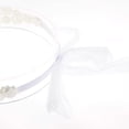 thumbnail image 6 of MyBeauty Baby Hair Band Newborn Comfortable Bows Baptism Toddler Elastic Lace Headband for Baby White, 6 of 7