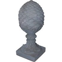 EMSCO Pineapple Statue – Natural Granite Appearance – Made of Resin – Lightweight – 23” Height