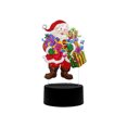 thumbnail image 2 of DIY LED Snowman Rhinestone Art Kit - Tabletop Holiday Decor Lamp - Christmas Family Activity(A), 2 of 6