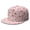 Sweet, variant on Palm Leaf Print Snapback Hat - Adjustable Flat Brim Cap for Men Women | Aloha Pattern