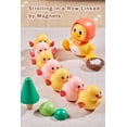 thumbnail image 3 of Juego de juguetes para gatear para bebés JUYEE, patos magnéticos que se balancean con música, 3 of 6