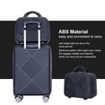 thumbnail image 4 of HOMIQUEEN Carry on Luggage Sets, ABS Carry On Luggage Sets with Spinner Wheels, Hardside Expandable Luggage Sets 20''/24'', Hardshell Travel Luggage Sets Women Suitcase, 4 of 10