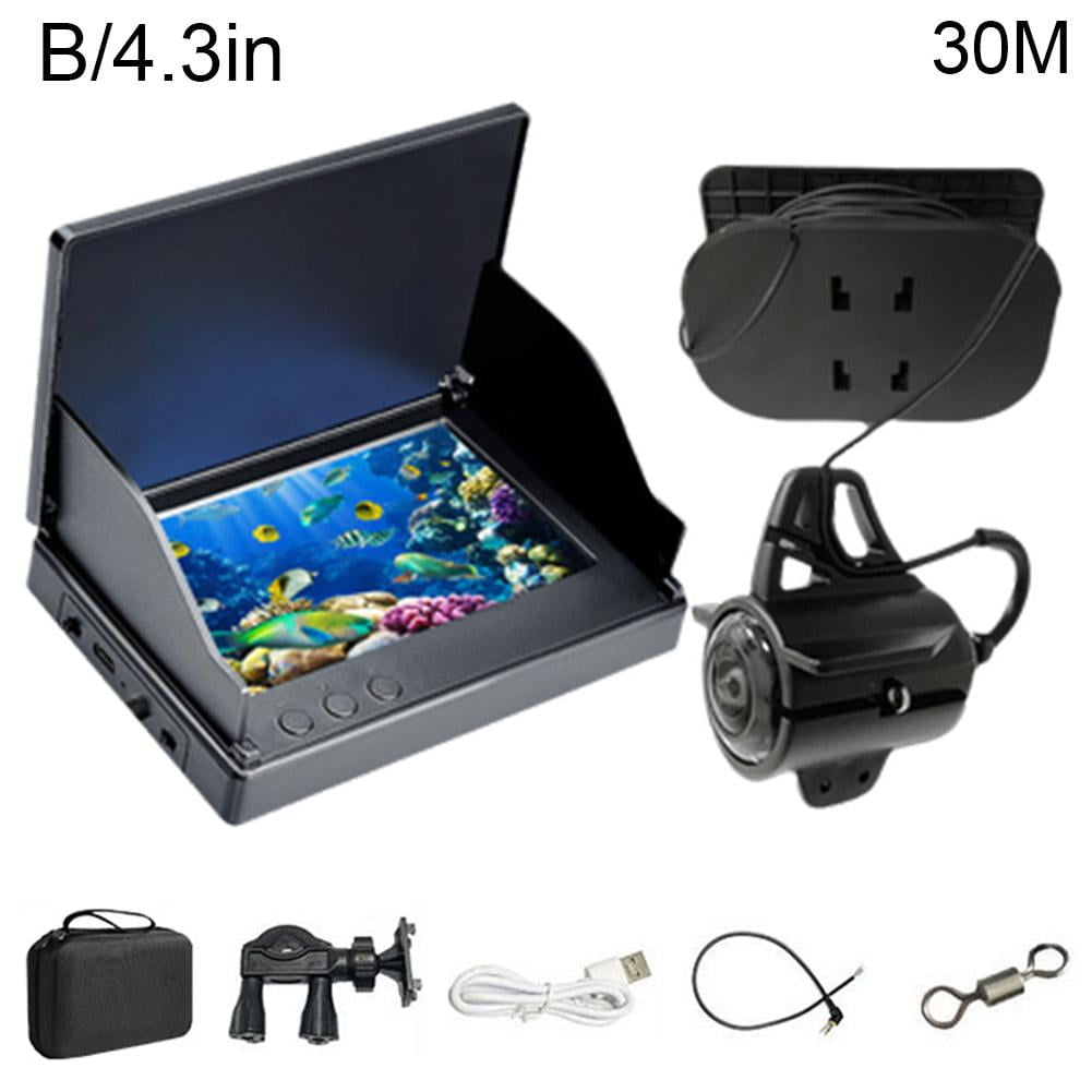 Fishfinder Con Fotocamera Subacquea - Ecoscandaglio Visione Notturna A Infrarossi Per Pesca - Foto 8