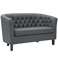 thumbnail image 1 of Modway Prospect Upholstered Contemporary Loveseat, Gray, 1 of 4