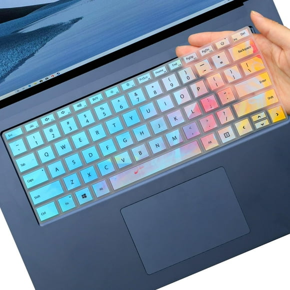 shiyou-Microsoft Surface Keyboard Cover for Laptop 6/5/4 13.5"/"15", Surface Laptop Studio 2 (2023), Studio 14.4" - Protective Cover Skin - Colorful