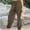 Brown, variant on Kmdttou Women Solid Color Office Casual Office Comfortable High Waisted Leggings Long Pants