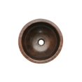 thumbnail image 3 of Premier Copper Products BSP3-LR14FDB Rond sous l'Évier de Comptoir avec Robinet de Cuve, 3 of 4
