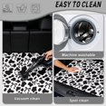 thumbnail image 3 of Yspwyqan Universal Car Trunk Mat 29" x 39", Cow Print Bow Grip-Backed Season-Resistant Trunk Mat, Cute Auto, Fit for Most Sedan SUV Wagon Models for Daily Use & Road Trips, 3 of 7