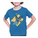 thumbnail image 3 of Playera Fan Army Justice League Talla 6 knight manga corta azul turquesa, 3 of 4