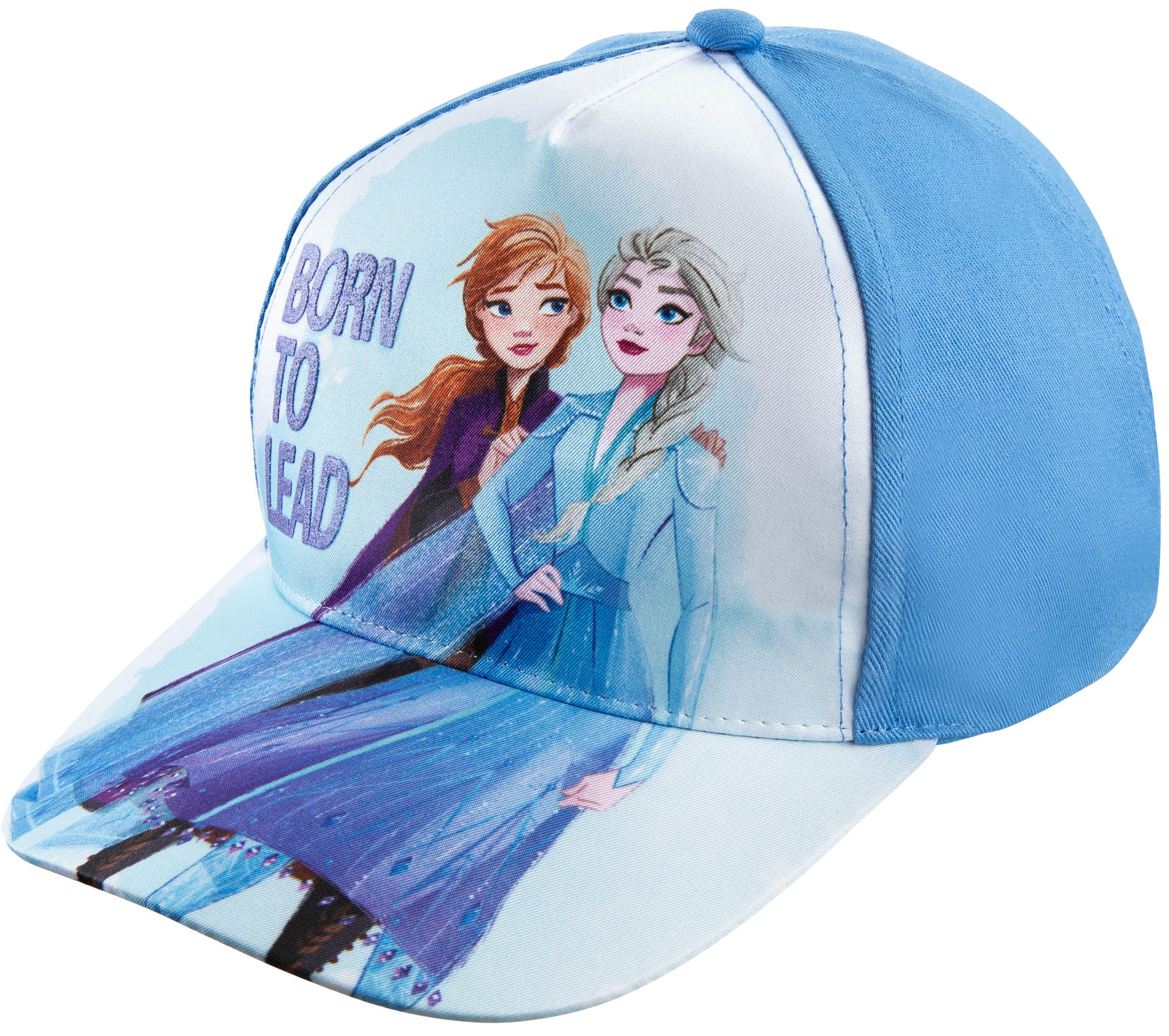 Frozen Girls Elsa and Anna Baseball Cap for Girls Ages 4-7 