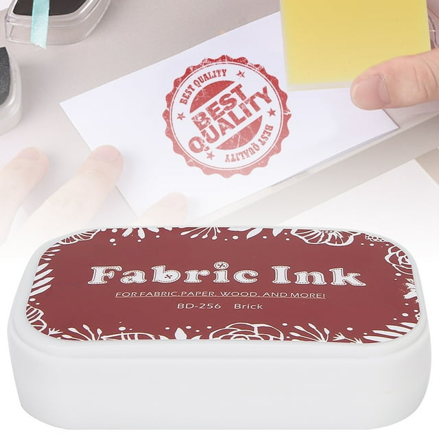 Pad Ink Pad Book Details Accessory Sponge Ink Sponge Plastic Handbook Print Pad Rubber Retro Colorful Inkpad