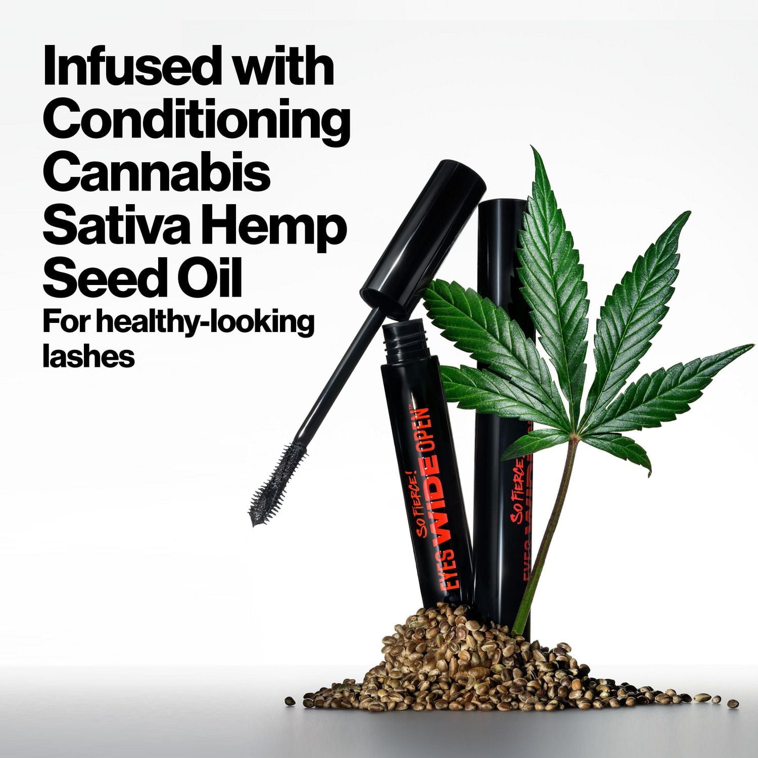 Revlon So Fierce! Eyes Wide Open, Extreme Volume Longwear Mascara, 24hr Wear