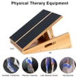thumbnail image 3 of Strongtek Tabla Inclinada De Madera Profesional, Tabla Inclinada Ajustable Y Tabla Elástica Para Pantorrillas, Diseño De Mango Lateral Adicional Para Portabilidad, Cobertura Completa, 3 of 7