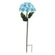 thumbnail image 1 of Luces solares de jardín Luces decorativas LED para exteriores Luces solares de flores de hortensias Azul, 1 of 5