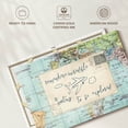 thumbnail image 6 of Elephant Stock Travel Posts Iv Wall Art - Horizontal Canvas Wall Art - Living Room Wall Decor - Inspirational And Typography Canvas - Blue And Beige Decor By Katie Pertiet - 12" x 8", 6 of 8
