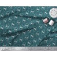 thumbnail image 3 of Soimoi Poly Georgette Fabric Check,Paisley & Ogee Damask Print Sewing Fabric Yard 52 Inch Wide, 3 of 3