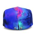 thumbnail image 3 of FUIALDOLG Neon Horse Landscape Art Beret Hat, All Season Soft Flat Cap Lightweight Newsboy Cap for Travel Summer, 3 of 4