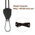 thumbnail image 3 of Uxcell 4 pieces 1/8" (4mm) Ratchet Rope Hanger Metal Gears 6.6ft (2meter) Tie Down Strap, 3 of 5