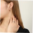 thumbnail image 3 of STRANDCHIC 1 Pair Ladies Earrings Sword Shape Alloy Showcasing Individual Charm, 3 of 8